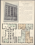 The Orienta, 302-306 West 79th Street; Plan of first floor; Plan of upper floors.