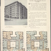 University Court, Northwest corner Morningside Drive and 117th Street; Plan of first floor; Plan of upper floors.