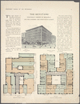 The Keystone, northeast corner of Broadway and One hundred and forty-fifth Street; Plan of first floor; Plan of upper floors.