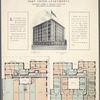 Fort Tryon Apartments, northeast corner St. Nicholas Avenue and One hundred and eightieth Street; Plan of first floor; Plan of upper floors.