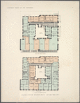 Alexander Hamilton Apartments. Plan of first floor; Plan of upper floors.
