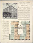 The Mansfield, northeast corner Broadway and 149th Street; Plan of upper floors.