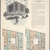 The Beaconsfield Apartments, southeast corner Riverside Drive and 136th Street; Plan of first floor; Plan of upper floors.