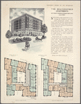 The Beaconsfield Apartments, southeast corner Riverside Drive and 136th Street; Plan of first floor; Plan of upper floors.