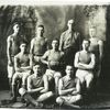 N.Y. State Reformatory, basket ball team (athletic director in center standing).