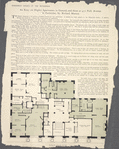 An Essay on Duplex Apartments in general, and those at 471 Park Avenue in particular, by Richard Morton; Plan of Ground Floor.