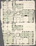 471 Park Avenue. Typical plan of mezzanine or chamber floor; Typical plan of main or living room floor.