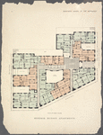 Hendrik Hudson Apartments. Plan of first floor.