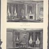 The Langham. A drawing room (style, 'Adam'); A library (style, 'Modern French Renaissance').