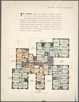 The Wyoming. Plan of second to sixth floors.