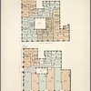 Washington Irving. Plan of upper floors; Plan of first floor.