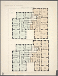 Stanley Court. Plan of 2nd - 6th floors ; Plan of 7th - 12th floors.