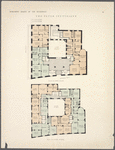 The Peter Stuyvesant. Plan of first floor ; Plan of upper floors.