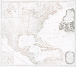 A new map of North America with the West India Islands : divided according to the preliminary articles of peace, signed at Versailles, 20, Jan. 1783 ; wherein are particularly distinguished the United States and the several provinces, governments & ca. which compose the British dominions