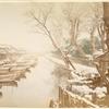 Winter scene, Tokio.
