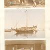 Shrine cure, bathing at temple; junk; kago chair.