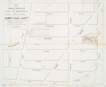 Map of part of the Jackson Homestead in the 7th ward of the city of Brooklyn : belonging to Christiana A. Jackson (now Mrs. Peters) to be sold at auction by James Cole, auctr., on Monday 19th Novr. 1849 at 12 o'clock at the Merchants' Exchange, N.Y.