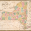 Map of the state of New York