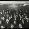 Work with schools, Seward Park Branch: audience of young men and boys, East Side Debating Club, Dec. 1916