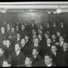 Work with schools, Seward Park Branch: audience of young men and boys, East Side Debating Club, Dec. 1916