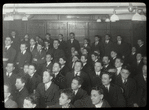 Work with schools, Seward Park Branch: audience of young men and boys, East Side Debating Club, Dec. 1916