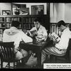 Work with schools, 67th Street Branch : boys from the School of Aviation Trades reading, June, 1938