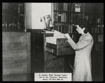 Work with schools, teachers' reference room : a teacher finds project materials, 1938