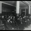 Work with schools, Tompkins Square : audience at Board of Education lecture, From Venice to Naples, ca. 1910s