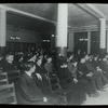 Work with schools, Tompkins Square : audience at Board of Education lecture, From Venice to Naples, ca. 1910s