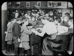 Work with schools, Yorkville Branch : class visit, ca. 1910