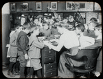 Work with schools, Yorkville Branch : class visit, ca. 1910