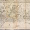 A new map of the world according to Wrights alias Mercators projection &c. : drawn from the newest and most exact observations together with a view of the general and coasting trade winds, monsoons or the shifting trade winds with other considerable improvements &c.