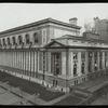 Central building, exterior views : Bryant Park and 40th Street facades from roof on W. 40th Street, autumn of 1915, another view.