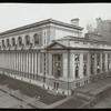 Central building, exterior views : Bryant Park and 40th Street facades from roof on W. 40th Street, autumn of 1915, another view