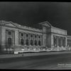 Central building, exterior views, Fifth Avenue, 1911-1912 : Fifth Avenue facade from 41st Street, no traffic.