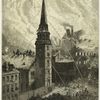 The great fire in Boston : the desperate attempts of the firemen and citizens to save the Old South Church.