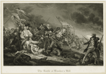 The battle at Bunker's Hill.