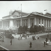 Central building, exterior views, Fifth Avenue : looking northwest from above Fifth Avenue and 42nd Street, ca. 1915