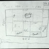 Central building, floor plans : Billings sketch