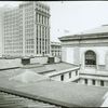 Central building : roof looking northwest, ca. 1915, Aeolian building, beyond