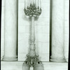 Central building, sculpture and monuments : candelabra