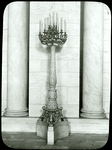 Central building, sculpture and monuments : candelabra