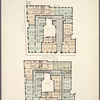 The Pinehurst. Plan of first floor; Plan of upper floors.