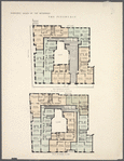 The Pinehurst. Plan of first floor; Plan of upper floors.
