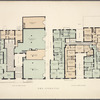 The Sterling. Plan of first floor; Plan of upper floors.