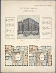 The Mount Morris, northeast corner of Fifth Avenue and 126th Street; Plan of first floor; Plan of upper floors.