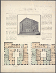 The Bordeaux, southeast corner Riverside Drive and 127th Street; Plan of first floor; Plan of upper floors.