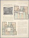 The Palmerston, northwest corner of  St. Nicholas Avenue and 184th Street; Plan of first floor; Plan of upper floors.