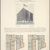 The Stockton, southeast corner St. Nicholas Avenue and 165th Street; Plan of first floor; Plan of upper floors.