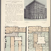 The Wallace, southeast corner Broadway and 149th Street; Plan of first floor; Plan of upper floors.